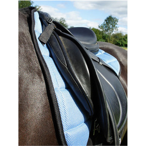 Almohadillas de Silla de Montar de Alta Calidad con Flujo de Aire, Almohadilla de Lujo Azul Pastel para Salto, Almohadillas de Silla de Montar Ridder Love This - Product Image 6