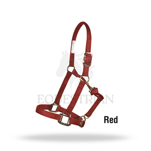 Adjustable Nylon Horse Halter with Metal Buckles and <b>Snap</b> <b>Hook</b> - Product Image 3
