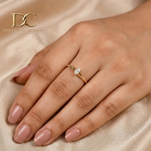 Bague en or jaune massif 14 carats avec diamant de laboratoire taille brillant ovale, bijoux fins pour femmes, certifiée IGI, alliance de luxe - Product Image 5