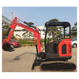 Mini-excavatrice à moteur diesel, excavatrice compacte pour travaux de construction à petite échelle - Product Image 6