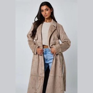 Abrigos de lana de lujo personalizados, abrigos de lana peinada para hombre, abrigos largos de invierno cálidos para hombre y mujer, abrigos de lana de cachemira. - Product Image 4