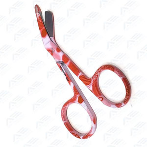 Stainless Steel Medical <b>Plaster</b> Bandage Lister Scissors Medic Instruments Tool Oem Service Rainbow Color Coated Bandage Scissors - Product Image 5