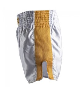 Shorts de boxe unisexes avec logo personnalisé sur le devant, légers, pour l'entraînement, 100% polyester, anti-rétrécissement, fabricant OEM - Product Image 3