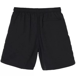 Pantalones cortos deportivos de color negro para hombre, pantalones cortos de verano personalizados de color sólido, pantalones cortos de baño de secado rápido para hombre - Product Image 1