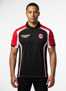 Nouveaux polos d'équipe personnalisés en polyester avec impression par sublimation, logo, fabrication directe, coupe classique - Product Image 5