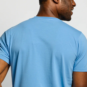 เสื้อยืดผู้ชายพรีเมียมเนื้อหนัก 250gsm 260gsm ทรงปกติ ตะเข็บข้าง พิมพ์ลาย DTG แบบกำหนดเอง สไตล์สตรีท - Product Image 5