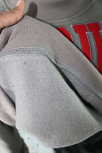 Sudadera con Capucha MC Guire Gris, Hilos Finos, Hecha a Medida, 100% Algodón, Cierre de Cremallera, Estilo Vintage para Hombre - Product Image 6