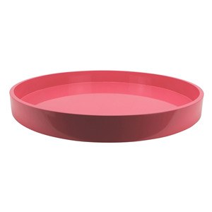 High Quality Eco-Friendly Round Set Lacquer MDF Handwoven Food <b>Container</b> Serving Tray OEM Multi-Purpose Vietnam Factory - Product Image 2