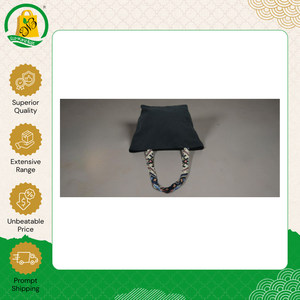 Nouveaux arrivages : sacs shopping en coton de qualité supérieure, sacs cadeaux écologiques, sac shopping en toile noire avec poignée - Product Image 4