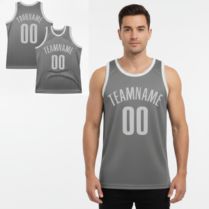 Maillots de basket personnalisés sublimés en gros – Débardeurs respirants en maille pour uniformes de basket - Product Image 2