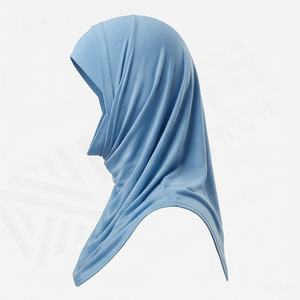 Hiyab Elástico de Jersey de Algodón de Alta Calidad, 180x80cm, Venta al Por Mayor, Pañuelo Hiyab de Algodón para Mujer, 180cm - Product Image 3