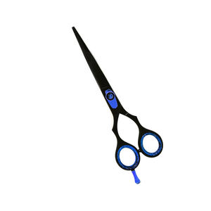 Nuevas Tijeras de Peluquería de Acero Inoxidable de 5.5 Pulgadas con Anillo de Dedo Extraíble y Punta de Cuchilla Afilada - Product Image 1