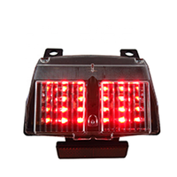 Luz Trasera LED Integrada de 12V con Certificación E-MARK y Lente Ahumada, Plug & Play para Motocicletas Ducati 996 916 748 998 1994-2004