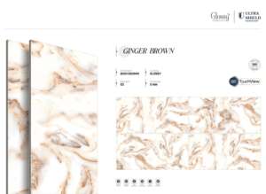 กระเบื้องพอร์ซเลนลายหินอ่อนอิตาลี เงาหรู ขนาด 800x1600 1200x1800 750x1500 มม. กระเบื้องแผ่นใหญ่สำหรับโครงการระดับพรีเมียม - Product Image 3