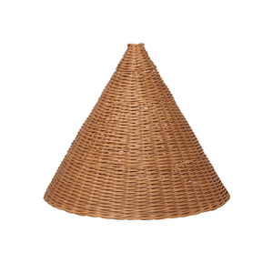 Handwicker Vintage Rattan Lampshade <b>Ceiling</b> Lamp <b>Cover</b> for Living Room Bedroom Dining Room by Vietnamese - Product Image 2