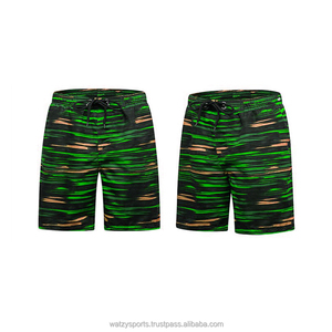 Sublimation complète d'été Imprimé Logo vierge Polyester Gym Beach Swim Jogger Gym Men Basketball Custom Mesh Shorts Pour Hommes - Product Image 5