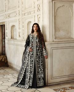 Maxi Salwar Kameez edición Eid para bodas y ocasiones de playa: La ropa femenina más hermosa, material de viscosa que absorbe la humedad y se seca rápidamente. - Product Image 6