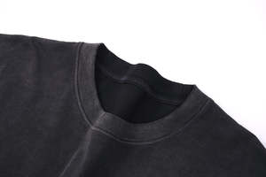 Nueva Camiseta de Moda, 100% Algodón, Estilo Vintage Holgado, Impresión de Logotipo Personalizada, Camiseta Retro para Hombre, 250gsm, Estilo Desgastado, Talla Grande - Product Image 5