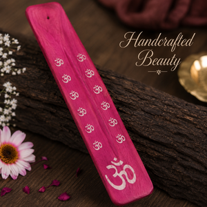 Colorful Printed Wooden Incense Ash Catcher Tray | <b>Decorative</b> Wooden Incense Stick Holder for Meditation Yoga Home <b>Decor</b> Gifting - Product Image 5