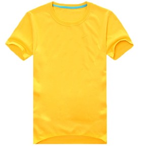 T-shirt à manches courtes pour homme, col rond, noir, 100% coton jersey, coupe classique, style décontracté, couleur unie, tricoté - Product Image 5