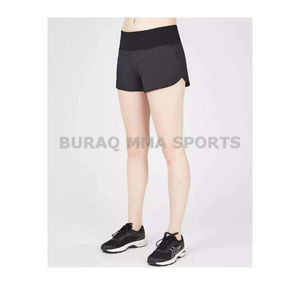 Pantalones cortos de verano para correr y hacer ejercicio para mujer, pantalones cortos deportivos informales a cuadros de secado rápido - Product Image 5