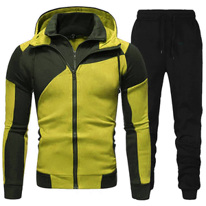 Ensemble de survêtement à fermeture éclair personnalisé, fabricant sur mesure, veste de sport à fermeture éclair intégrale, pantalon de jogging - Product Image 4