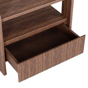 Mesa de Noche de Madera Maciza de Alta Calidad con Diseño Minimalista para Dormitorio y Muebles para el Hogar - Product Image 6