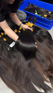 โรงงานขายส่งผมแท้ Lexhair ผมเวียดนามแท้ 100% คุณภาพพรีเมียม 100 กรัม ผมบางแบบเบบี้  ต่อจากผู้บริจาคเพียงคนเดียว ผมแบบเป็นมัด - Product Image 4