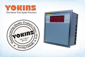 เครื่องวัดกำลังไฟฟ้าดิจิตอล YOKIns แบบ 3 เฟส และ 1 เฟส AC 5A 500V ขนาด 96x96 มม. สำหรับติดตั้งบนแผงควบคุม ใช้สำหรับระบบสามเฟส - Product Image 3