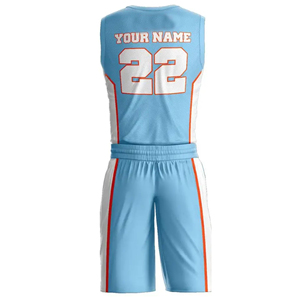 Tenue de basketball personnalisée pour hommes, kit d'équipe de club, nouveau design, uniforme de basketball respirant avec faible MOQ - Product Image 3