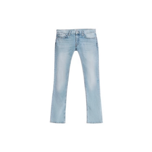 Brand Name Women's Casual Simple Breathable Ripped Mid-Waist Spring Woven <b>Stretch</b> <b>Denim</b> Skinny Jeans in XS Size Bangladesh - Product Image 3