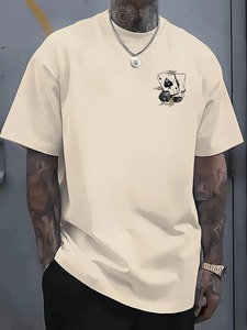 Nouvelle Collection : T-shirts Homme Col Rond Manches Courtes 100% Coton Style Urbain Grandes Tailles – Meilleures Couleurs - Product Image 5