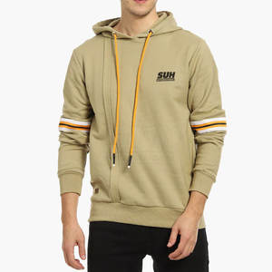 Sweat à capuche pour homme en coton respirant, 100 % coton, pour usage extérieur, style décontracté, hiver, différents designs, personnalisable, haute qualité - Product Image 1