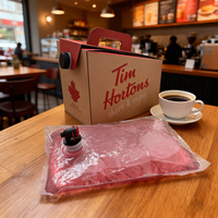Sac en boîte personnalisé de 1L, 2L, 3L, 5L avec sac intérieur en aluminium et bouchon à vis, pour café froid, jus, vin, thé et autres boissons