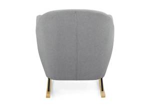 Silla Mecedora Moderna Minimalista de Madera de Teca, Muebles Nórdicos para Exteriores, Balcón, Terraza, Estilo Costero - Product Image 6