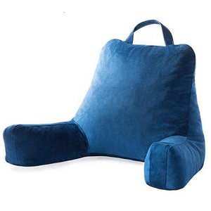 Solid Pattern Oblong Shape Bed Rest Sofa Back Memory Foam <b>Reading</b> <b>Pillow</b> Massage Flame Retardant - Product Image 1