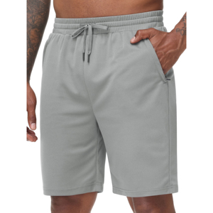 Shorts de sport pour homme en polyester respirant et à séchage rapide avec cordon de serrage pour la course et la gym - Product Image 2
