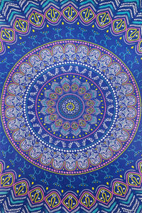 Mantel de Mesa de Algodón con Estampado 3D de Mandala Hindú, Elefante, Estilo Hippie Bohemio, Geométrico, para Eid, Lavable a Máquina - Product Image 5