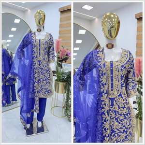 FABZONE Salwar Kameez Bolly Lehenga Choli vintage indien pakistanais pour femmes adultes, vêtements de fête - Product Image 2