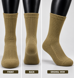 Premium Knit <b>Socks</b> Breathable Soft Comfortable Anti-odor and sweat absorb <b>socks</b> best Quality tactical Manufacturer wool/cotton - Product Image 2