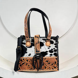 กระเป๋าถือสตรีหนังวัวแท้สำหรับสตรีกระเป๋าโท้ทหนังเครื่องมือทำมือคุณภาพสูงใหม่ออกแบบได้ตามต้องการ - Product Image 5