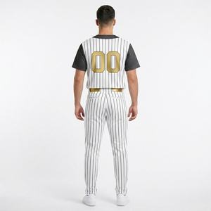 Uniformes de Béisbol Unisex de Alta Calidad, Transpirables, de Secado Rápido, Tallas Grandes, Personalizables con Logotipo, OEM - Product Image 2