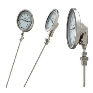 Indicador de Temperatura Bimetálico Baumer BDT |   Termómetro de Acero Inoxidable con Esfera |   Esfera de 150 mm |   -50 a 600 ° C |   IP68 - Product Image 1