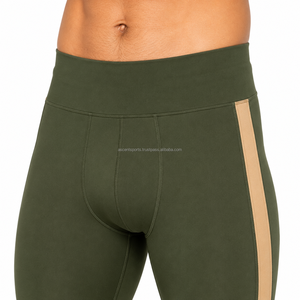 Leggings de compression haute performance pour hommes, collants de sport pour la course et la gym, sous-vêtement de sport, vêtements OEM ODM en gros - Product Image 3