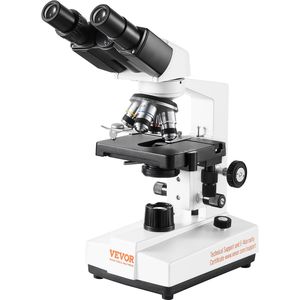 40X-2500X Magnification Binocular Compound Lab <b>Microscope</b> with LED Illumination Two-Layer Mech - Product Image 1