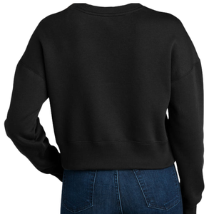 Sudadera Corta con Cuello Redondo SG Rho, Sudadera Negra de la Hermandad Sigma Gamma Rho, Top Informal de Moda para Mujer, Bordado Personalizado Griego - Product Image 2