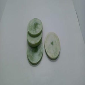 Bol en résine artisanale vert céladon, design oriental, pour servir les aliments, bol décoratif, idéal pour offrir - Product Image 3