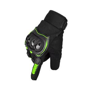 ถุงมือขี่มอเตอร์ไซค์หนังคุณภาพสูง กันลื่น สำหรับผู้ชาย แบบนิ้วยาว สำหรับขี่มอเตอร์ไซค์และแข่งรถ สำหรับผู้ใหญ่ - Product Image 3