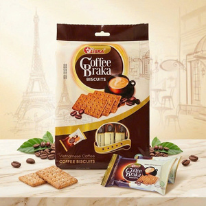 แครกเกอร์กาแฟรสชาติเขตร้อน 210 กรัม ขนมกรอบ บิสกิต ผู้ผลิต ODM เวียดนาม - Product Image 1