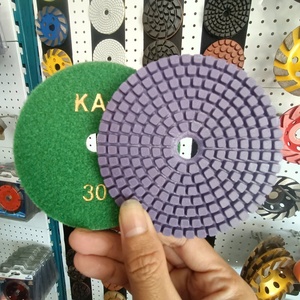 Almohadilla de suelo de resina KA Plus de 3,5mm de alta calidad para pulir superficies de piedra y mármol de terrazo con almohadillas de pulido brillante - Product Image 5